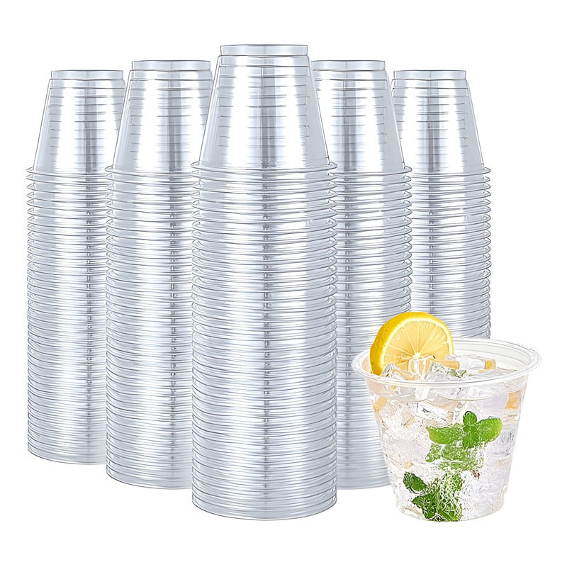 250 Vaso Plasticos Vasos Desechables Vaso Pequeño 148ml 5oz Transparente