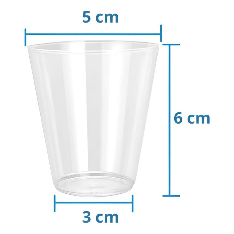 25 Vasos Acrilicos Postres Vasos Plasticos Vasos Postre 3oz