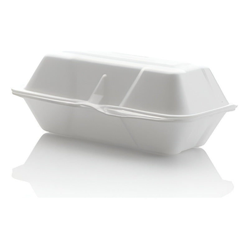 Envases De Plumavit Para Comida Porta Completo Pack 100 Und