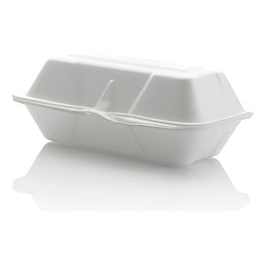 Bandejas De Plumavit Porta Completo Envase Comida Pack 50und