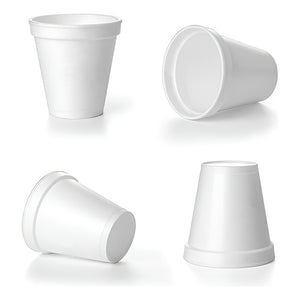 X25 Vasos Desechables Vasos Plumavit Termico Vaso 6oz/177ml