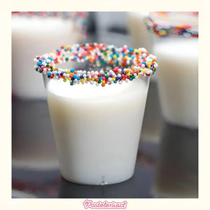 X100 Pocillos Para Postres Vasos Plasticos Vasos Shot 30ml Transparente