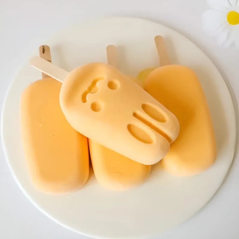 Moldes De Silicona Para Helados Molde Paletas Helado Conejo Molde Para Helado Verano Molde De Conejo Molde Paletas Para Helado Molde Helados Molde Reposteria Insumo Reposteria Multicolor Pasteleriuscl