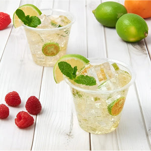 100 Vaso Plastico Vasos Desechables Vaso Pequeño 5oz 148ml Transparente