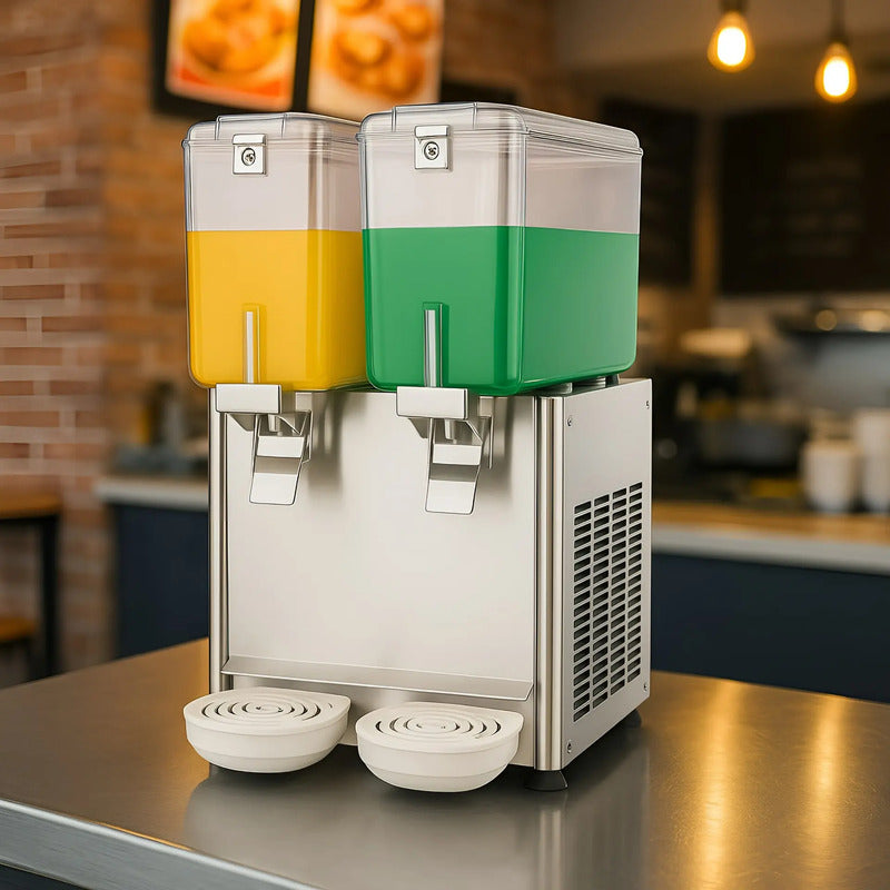 Dispensadores Bebidas Doble Dispensador Agua Electrico 18l Multicolor