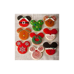 Set De Reposteria 5pcs Cortadores Galletas Moldes Pascua Mickey Mouse Color Gris