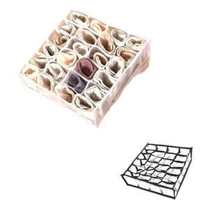 Organizador De Calcetines Separador Cajones Plegable 24cavid