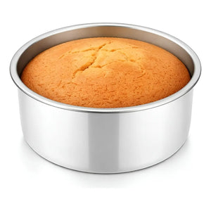 Molde De Aluminio Para Tortas Molde Desmontable Queque 18cm Molde Redondo Desmontable Suministros Para Hornear Moldes... Plateado