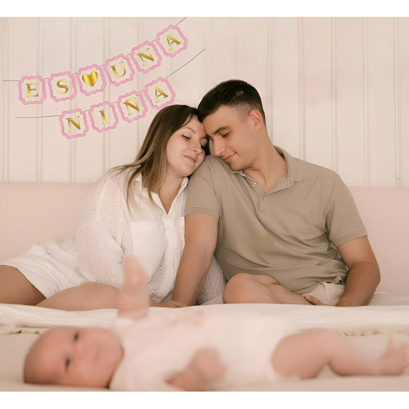 Guirnalda Revelacion De Genero Decoración Cotillon Fiestas