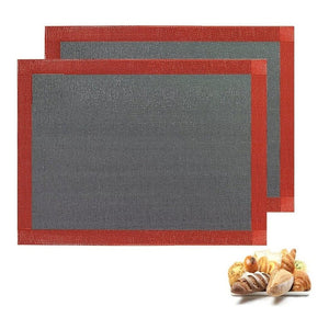 Pack 2 Lamina De Silicona Tapete Horno Microperforado Silpat