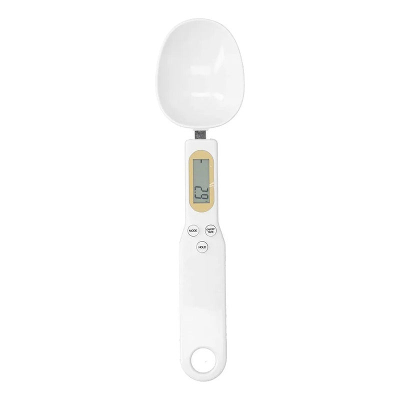 Balanza Digital Cocina Marca Cuchara Medidora 500g 500 Gr Blanco 0 G