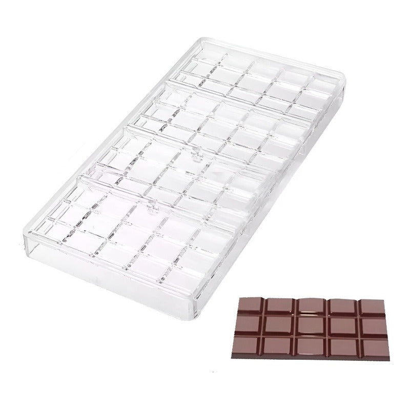 Moldes De Chocolate Policarbonato Moldes Barra De Chocolate4 Gris