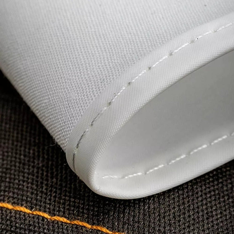 Pack X5 Manga Pastelera Profesional Tela Mangas De Tela 40cm Blanco