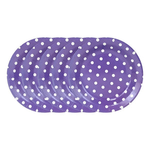 10 Platos De Papel Platos Cumpleaños Platos Desechables 23cm Violeta