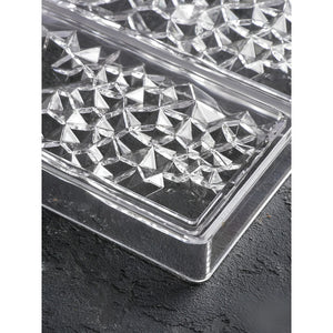 Molde De Chocolate Molde Policarbonato Barra Cristal 3 Cav