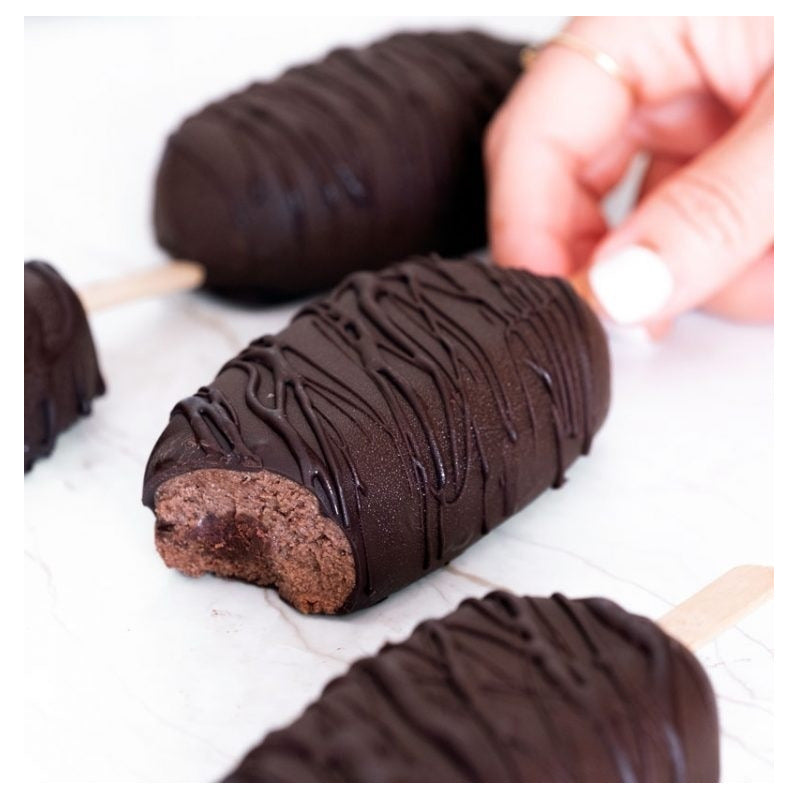 Moldes De Silicona Para Helados Molde Paletas Helado 0417 Blanco