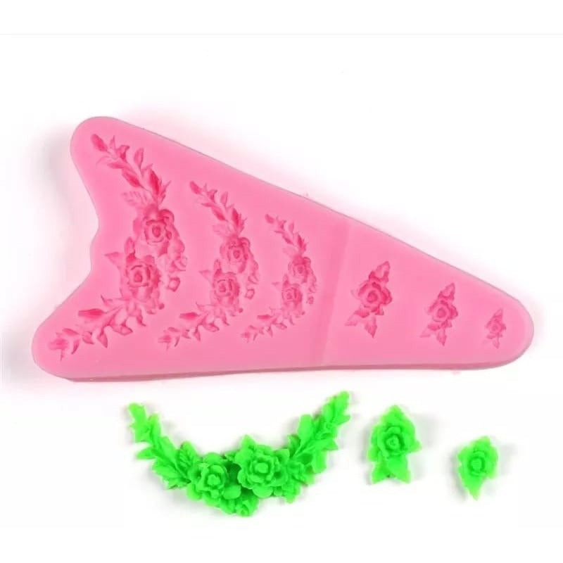 Molde De Silicona Molde Vallas Molde Fondant Vallas 6 Cavid Rosado Vallas 6 Cavid