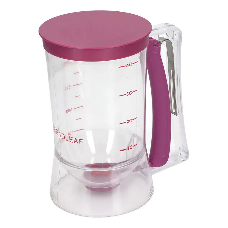 Dispensador De Masa Dispensador Masa Liquida Torta Queque Dosificador De 900ml Permite Verter Alimentos De Manera Fácil Para Repostería Dosificadora Para Cupcake Suministros Para Hornear Pasteleriuscl
