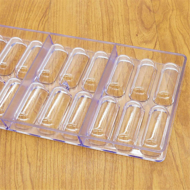 Moldes Chocolate Moldes De Chocolate Policarbonato Capsulas Gris