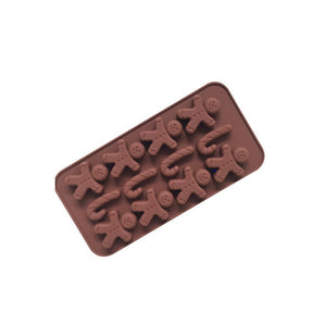 Moldes De Chocolate Molde De Silicona Molde Navidad Moldes Para Navidad Molde Navideños Molde Jengibre 12 Cavid Pasteleriacl