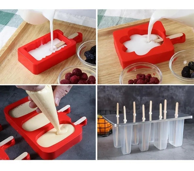 Pack X100 Palos Madera Paletas Palitos Helado Palos Helado