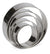 5 Moldes Galletas Circulo Molde De Galleta Cortador 26351