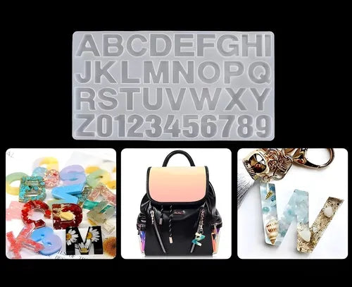 Molde De Silicona Letras Moldes Silicona Reposteria 36 Cavid