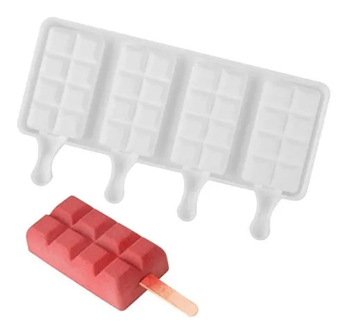 Moldes De Silicona Para Helados Molde Paletas Helado Mini051