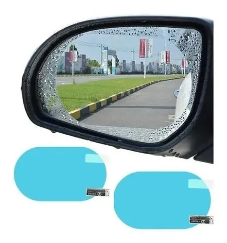 2 Lamina Antiempañante Anti Agua Laminas Espejo Retrovisor #969472639