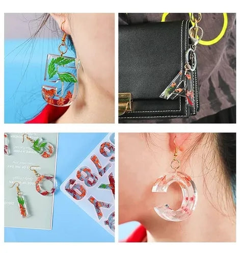 Molde De Silicona Letras Moldes Silicona Reposteria 36 Cavid