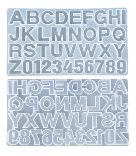 Molde De Silicona Letras Moldes Silicona Reposteria 36 Cavid