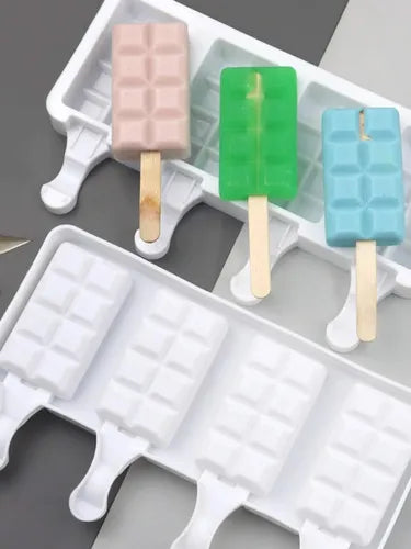 Moldes De Silicona Para Helados Molde Paletas Helado Mini051
