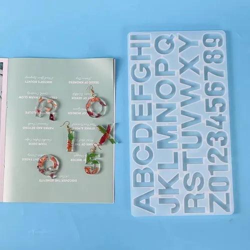 Molde De Silicona Letras Moldes Silicona Reposteria 36 Cavid