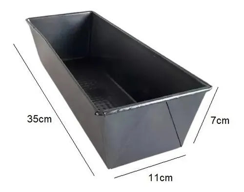 Molde Pan Molde Para Pan De Molde Rectangular Queque 35cm
