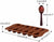 Moldes De Chocolate Moldes Silicona Chocolate Cucharas